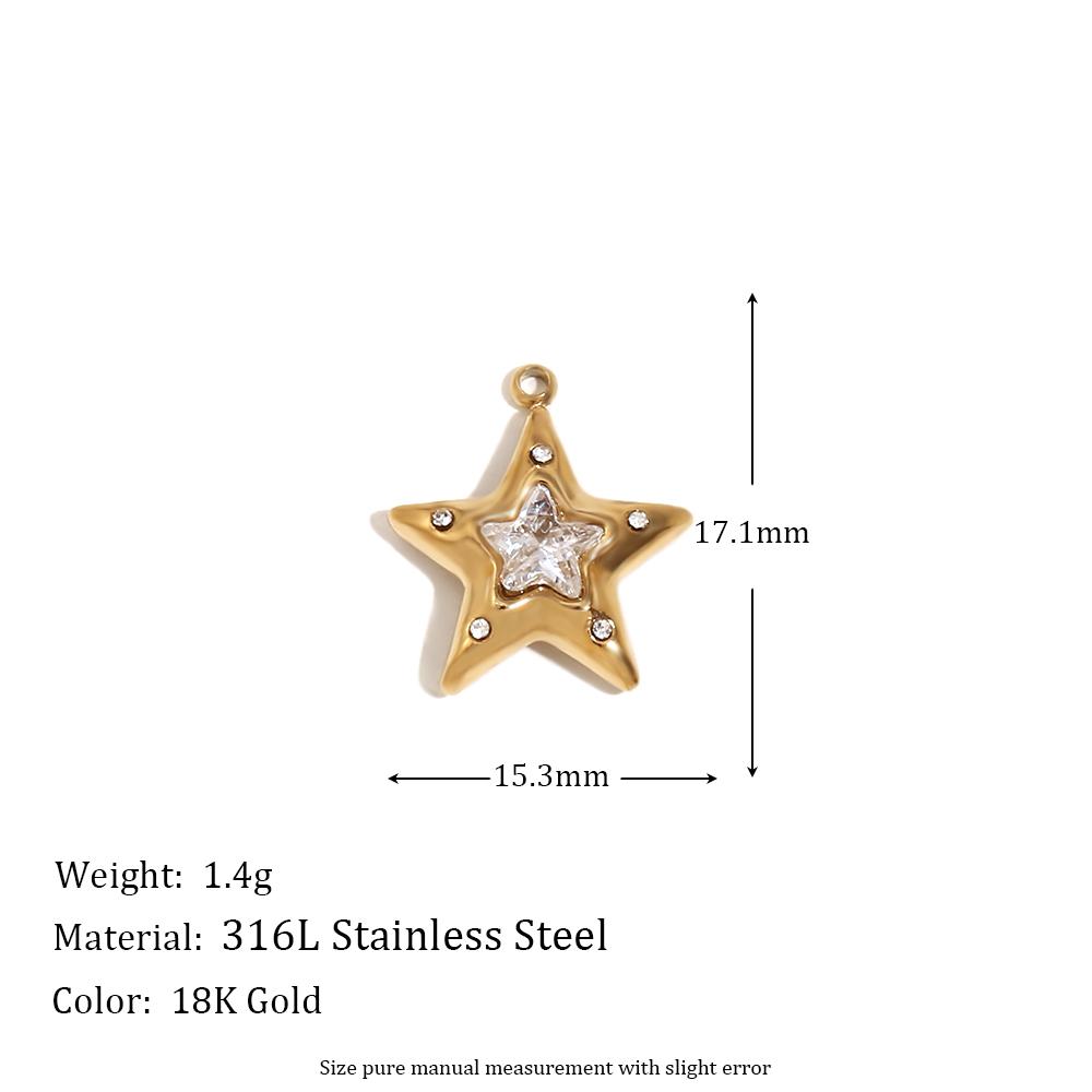 MamacitaSlay Lovely Scallop Dolphin Sparkling Coconut Tree Heart Bow Flower charms for jewelry making Stainless steel charm