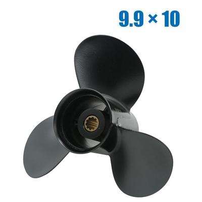 Hélice 9.9x10 Para Motor Fuera de Borda Tohatsu 25HP 30HP MFS25 MFS30 NSF25 NSF30 Estriado de 10 Dientes 3R0B64521-0