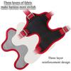 No Pull Dog Harness Outdoor Walking Pet Chest Strap Reflective Dog Vest Harness Anti Escaspe Traction Rope Labrador Dog Supplies