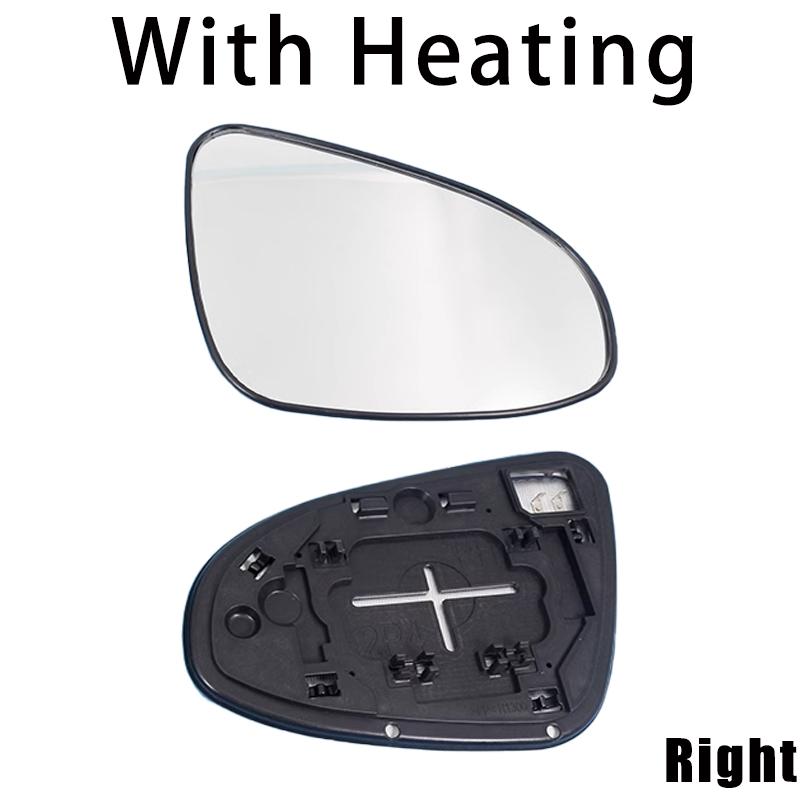 For Toyota Vitz 2012- Car Rearview Mirror Glass Outside Door Side Lens With Heating