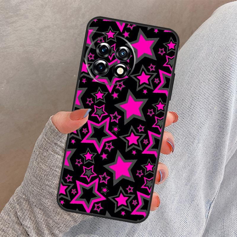 

Y2k Star Element Cover For OnePlus 13R 13 12 12R 11 10 Pro 8T 10T OnePlus Nord 4 CE 2 3 Lite N10 N20 N30 Case OnePlus 10R