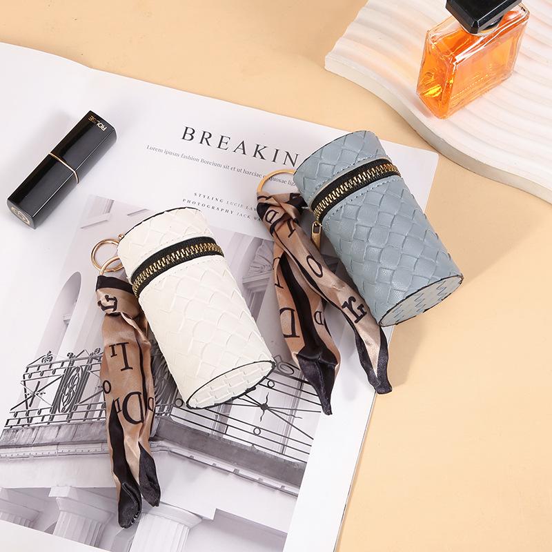 Vintage Women's Fashion Coin Purse - Cute Lipstick Bag, Portable Wallet, Earphone & Key Holder for Students