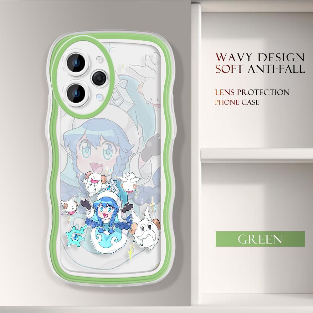 

Модный мягкий волнистый чехол для телефона с мультяшным узором, защита камеры, противоударный чехол для мобильного телефона Xiaomi Poco Redmi Redmi Note 12 Pro 4G