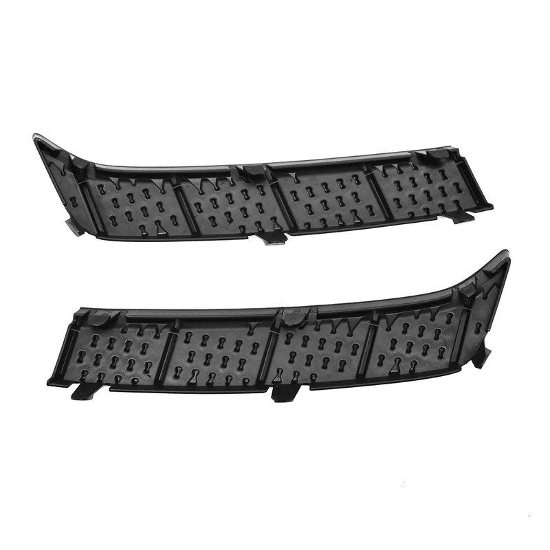 Front Bumper Molding Side Cover Trim Black ABS Replacement for Subaru Forester 2013 2014 2015 2016 2017  Car Styling Accesso