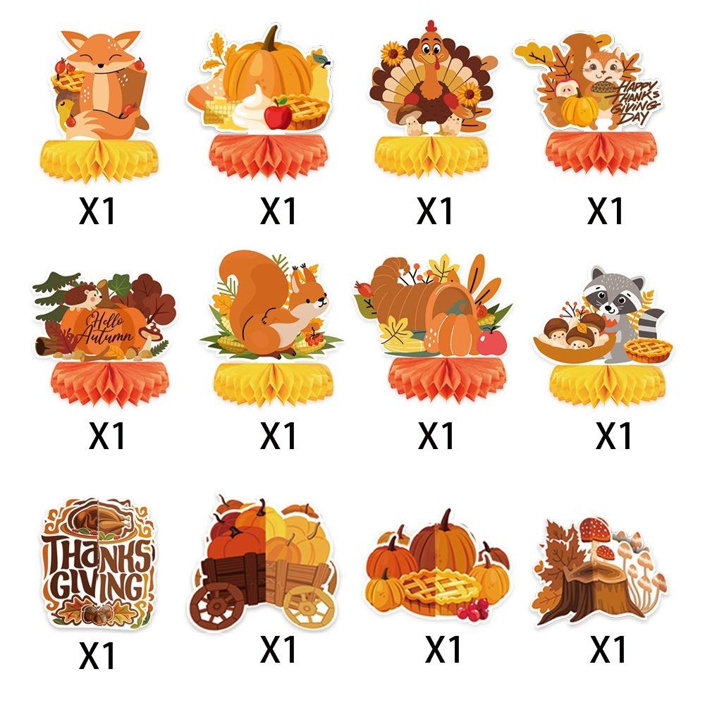 12pcs Handmade Honeycomb Desktop Ornament Celebration Party Decoration Supplies  Wedding