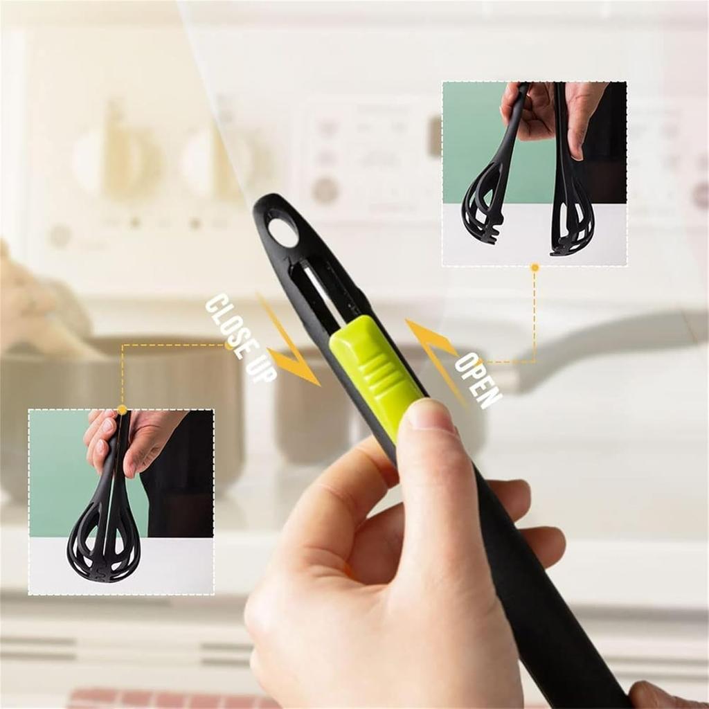 Multifunctional Egg Beater, 2 in 1 Food Clip & Egg Whisk, Multifunctional Kitchen Tool, Egg Beater, Whisker Tool, Egg Tool, Kitchen Whisk, For Cooking