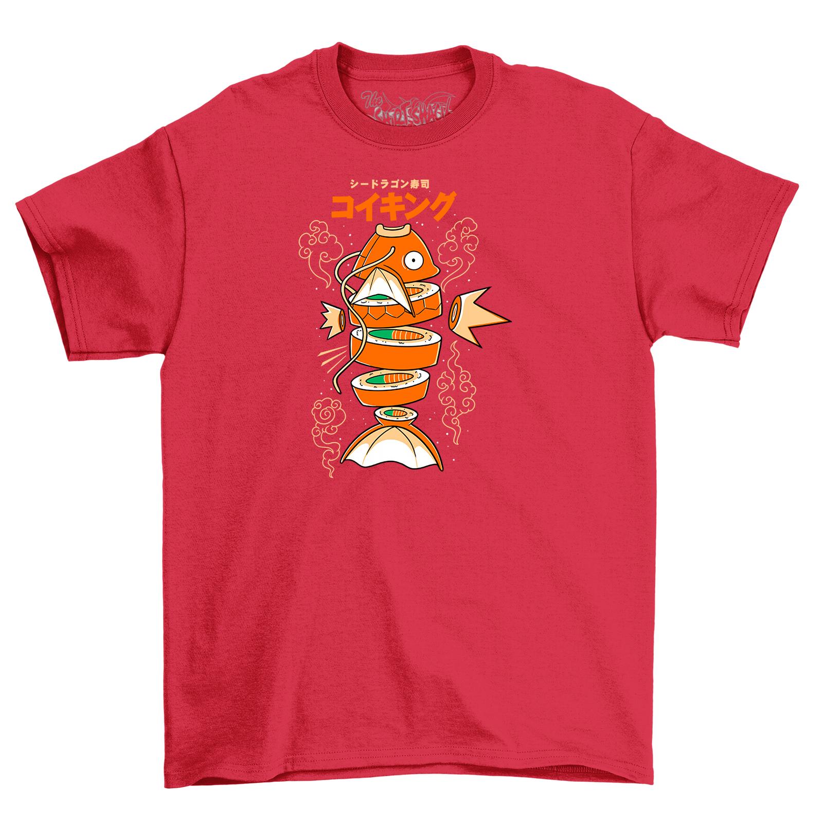 Sushi Karp Tshirt Unleash Your Inner Sushi Ninja Funny Woman Man Summer Casual Cotton Graphic T Shirts Streetwear Tops Tee S