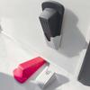 Silicone Door Stopper Self Adhesive Strong Suction Wall Protectors Hidden Mute Anti Collision Floor Holder 12*5.4*3.3cm