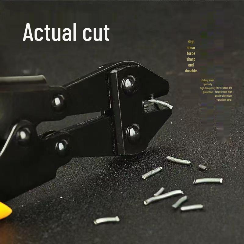 High-Leverage Eagle Beak Wire Cutters: Labor-Saving Steel & Rebar Pliers