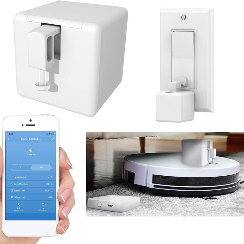 Fingerbot Smallest Robot APP Control for Smart Mechanical Arms Bluetooth-compatible Connection Intelligent Home System