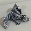 Gothic Black Dragon Sculpture Resin Dragon Decoration Dragon Ornaments  Desk Statue