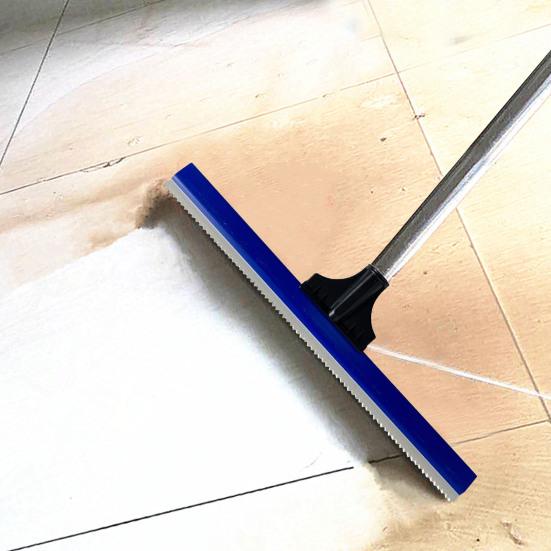 Epoxy Notched Squeegee with Soft Rubber Teeth Professional Self-Leveling Floor Squeegee Cement Painting Coating Toothed