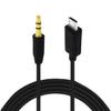 Premium Micros USB To 3.5mm Audios Car Auxs Cable Male To Male for NOTE2 N7100 NOTE3 N9000 Enhances Sound Quality In Car