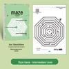 Children's Maze Book: Whole Brain Thinking & Intelligence Development for Ages 3-6 with 8 Focus Puzzles