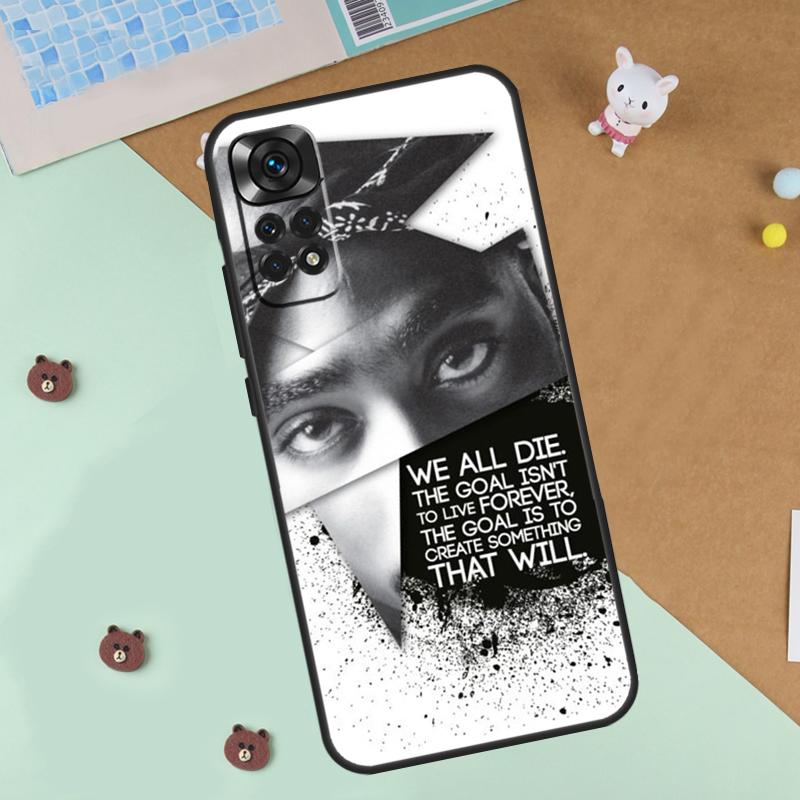 Tupac 2pac Shakur Hülle Für Xiaomi Redmi Note 13 12 11 9 10 14 Pro 10S 11S 12S Hülle Für Redmi 13C 10C 12C 14C