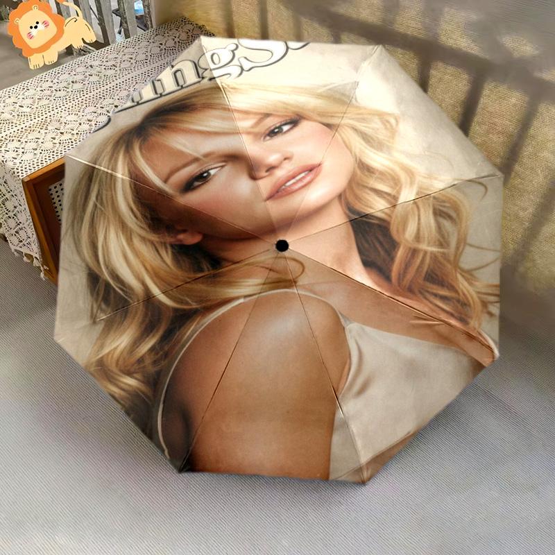 Britney Spears Automatic Umbrella - Suitable Travel Outdoor Portable Umbrella Birthday Gift Daily Essentials