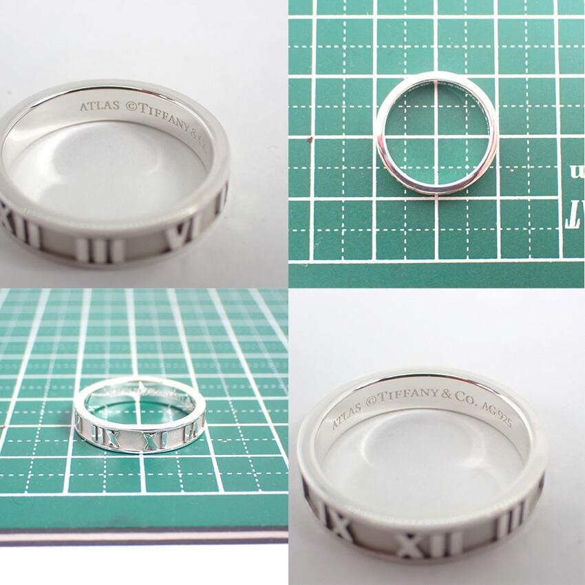 [Used] TIFFANY/Tiffany 925 Atlas Ring/No. 11/g456-34