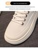 Retro Bílé Dámské Jarní/Podzimní Ležérní Boty | Všestranné Ploché Sportovní Tenisky