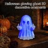 3D Glowing Halloween Decoration with LED Light for Party Table Centerpiece