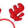 Santa Claus Headband Elk Hair Hoop Elastic Xmas Tree Headbands Christmas Photo Prop for Creative Holiday Party Headpiece