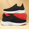 Men's Summer Outdoor Breathable Casual Shoes Slip On Lightweight Flexible Sole Athletic Sneakers for Walking Running and Daily Use