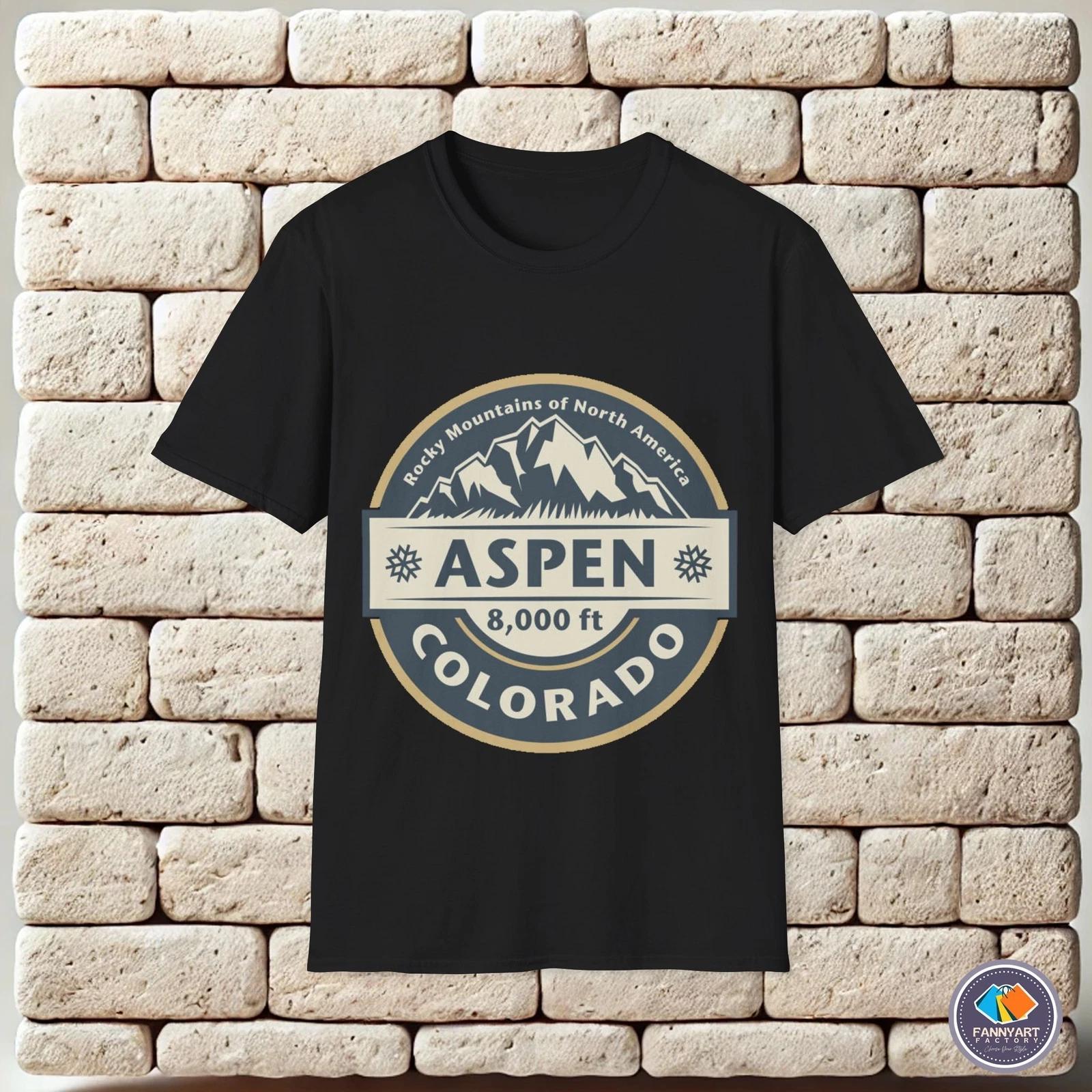 Унисекс футболка Аспен Колорадо 4XL