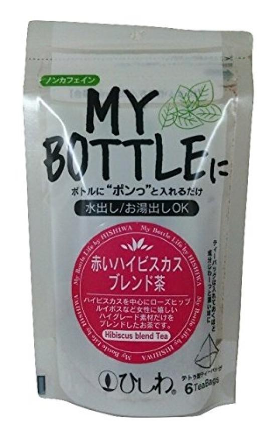 

Чай Hishiwaen Ryowaen My Bottle Red Hibiscus Blend Tea TB 18 г x 5 бутылок