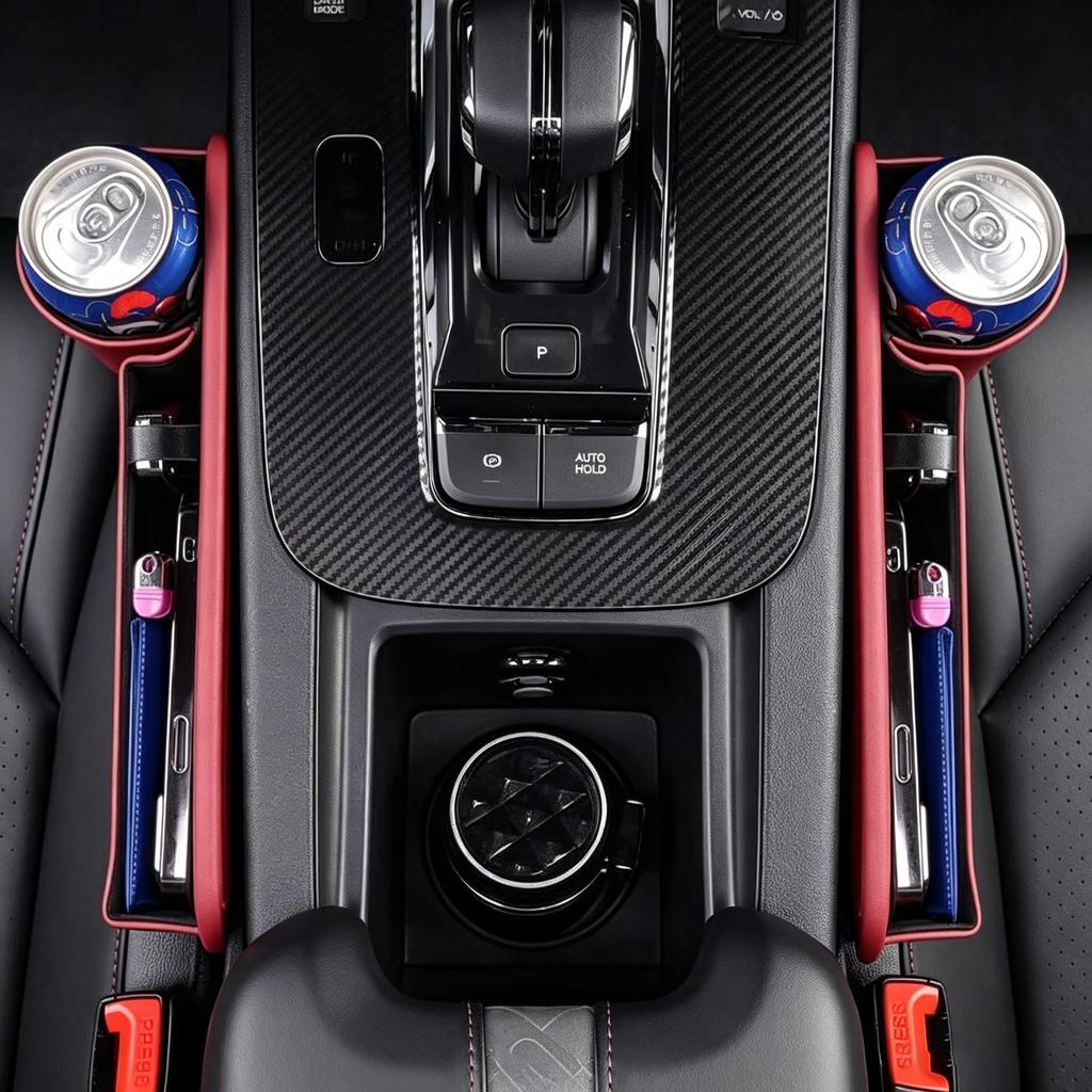 CRZ1 Car Seat Gap Storage Clip Organizer Box Cup Holder For Mercedes Benz Class W177 W205 W204 W203 Sprinter W211 W206 W220 W212 W210