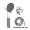 VILOYI 10 Modes High-Pressure Filtered Shower Head One Key Stop Water Bathroom Handheld Showerhead Portable Shower Nozzle