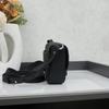 D Home Neue Herren-Satteltasche Rindsleder Briefträger Leinwand Muschelförmig Business Einzelschulter Crossbody