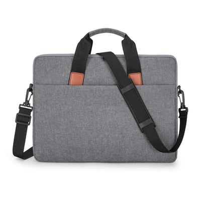 Shockproof 16" Laptop Bag: Spacious, Lightweight Single-Shoulder Briefcase for Men and Women.
