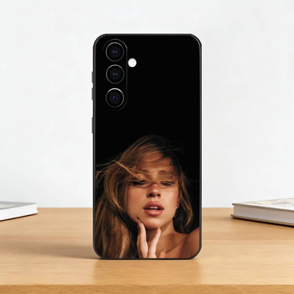 

Cute Lola S-Singer Indigos Phone Case For Samsung Galaxy A73,A72,A71,A70,A53,A52,A51,Others Soft Black Cover Samsung a20s