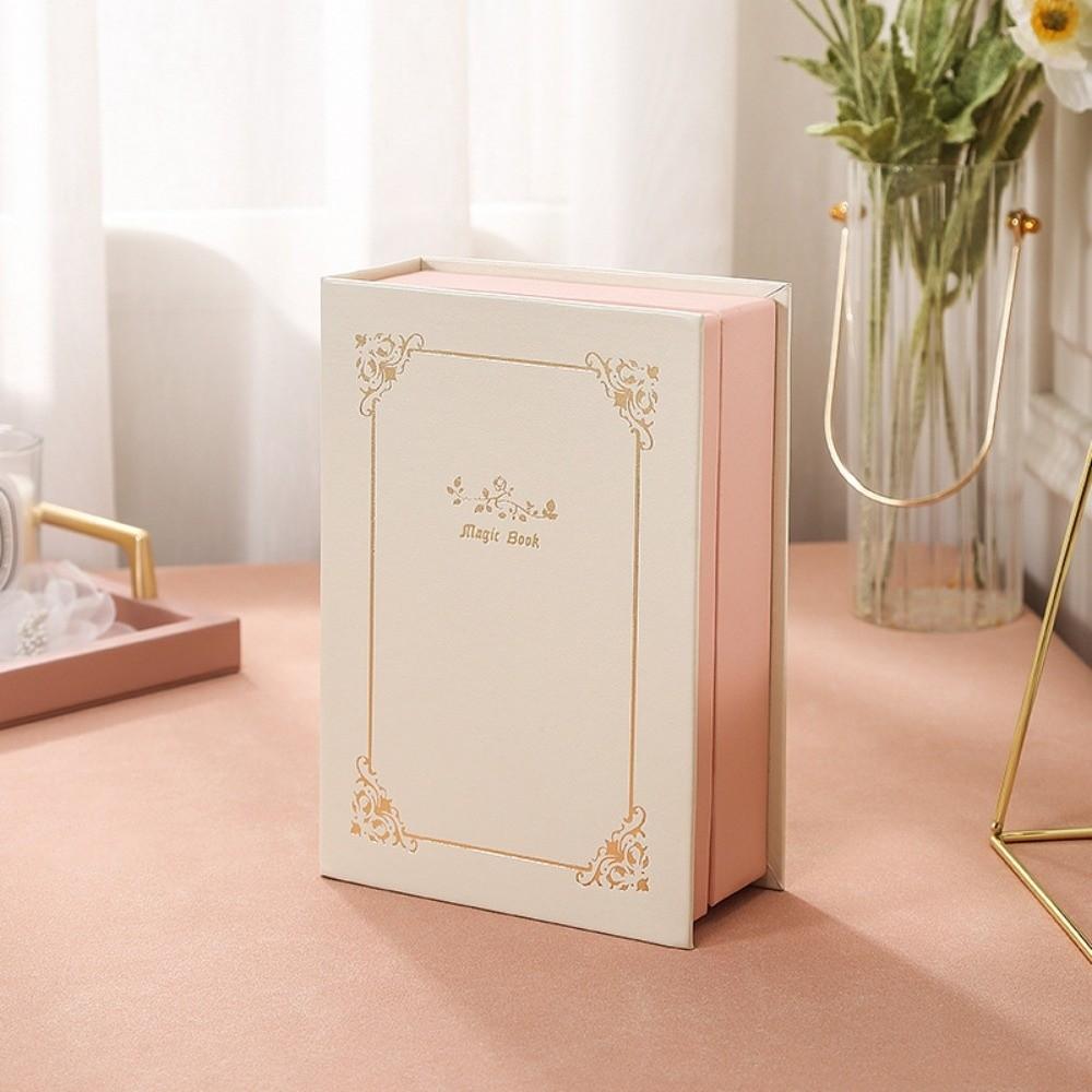 Storage PU Jewelry Book Packing Box Jewelry Collection Organizer High-end Jewelry Display Box  Gift