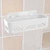Wall-Mounted Bathroom Shelf No Drilling Adhesive Storage Rack Toiletries Modern Minimalist Plastic Organizer