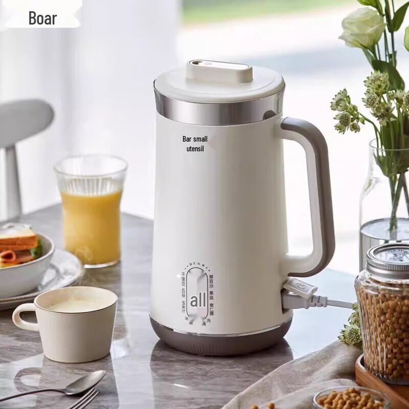 Little Bear 1.2L Smart Filter-Free Soy Milk & Blender CN plug (adapter included)