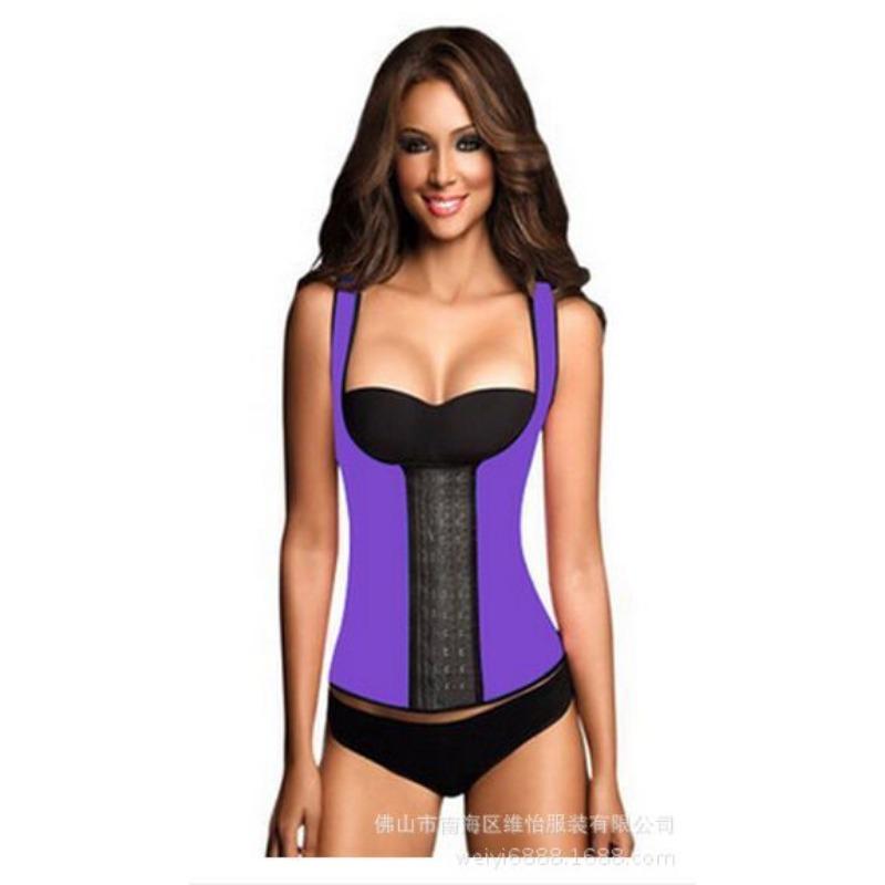 Three In One Wide Shoulder Strap Tummy Control Waist Trainer Body Shaper Corset