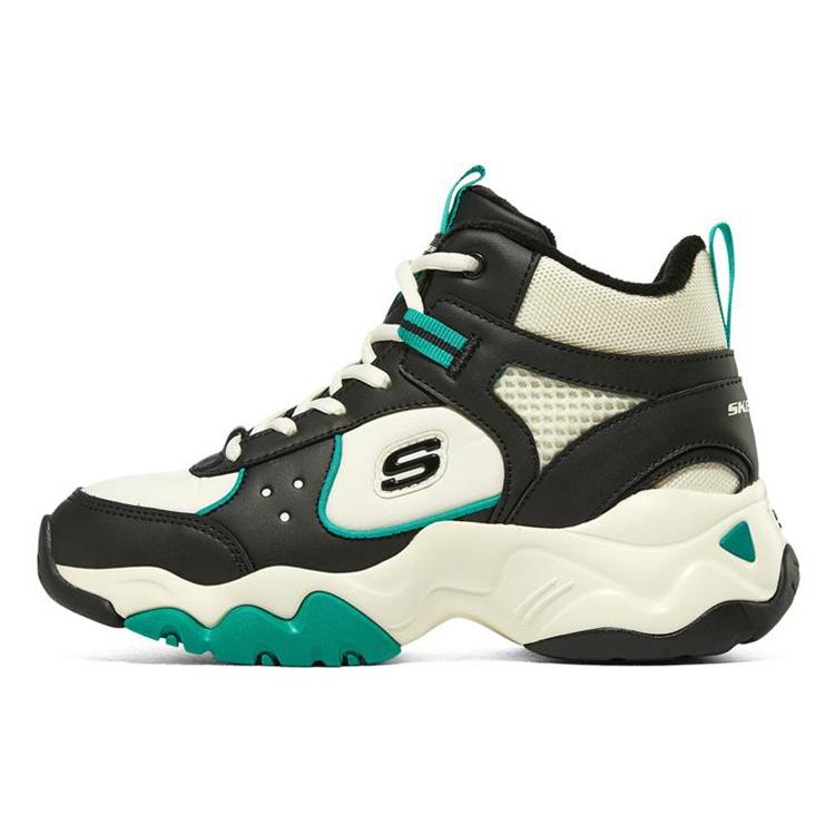 (WMNS) Skechers D Lites 3.0 Black Green White Women s 167266-BKNT EU 39
