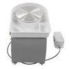 Pottery Wheel Machine Stepless Speed Change Removable Tray Low Noise 350W Grey Electric Pottery Wheel with Foot Pedal