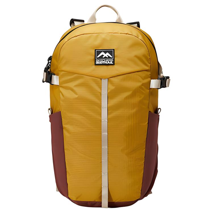 

Новые рюкзаки Skechers из ткани для активного отдыха, обычные, унисекс, золотисто-красные, L224U102-04T0 20.1*16.0*47.0CM