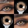 1 Pair Colored Contact Lenses for Eyes Natural Blue Eye Lenses Gray Lens Eye Contacts Cosmetic Beauty Pupil Makeup Lens