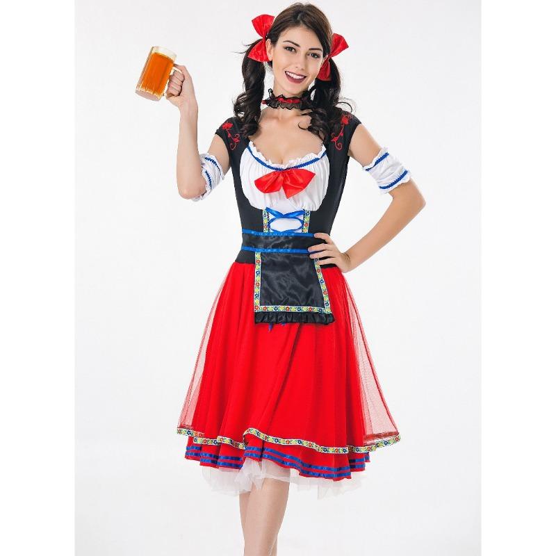 Halloween Sexy Oktoberfest Maid Costume, Uniform Cosplay Stage Costume Performance Costume