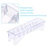 Rectangular Plastic Blade   for 10 Blades Storage Case Rack Clipper Comb Holder