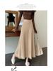 Title: "Elegant Autumn Tassel Knit Skirt - Chic & Artistic Everyday Wear"
