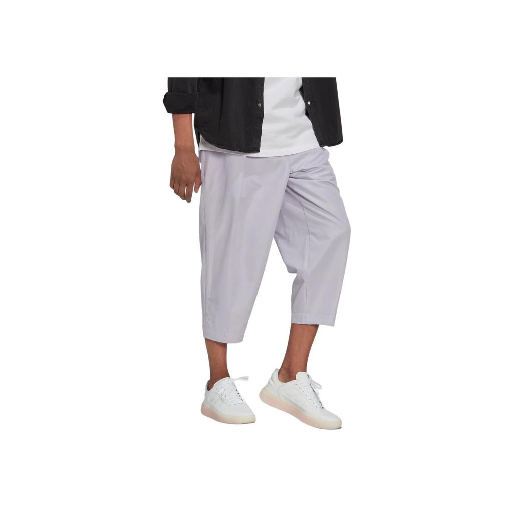 adidas Logo Pants Silver Dawn Men Streetwear HN1929