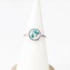 Stainless Steel Dried Flower Round Rings For Women Eternal Flower Open Finger Ring Jewelry Wedding Band Gift Wholesale New