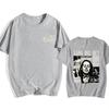 Singer Lana Del Rey Print Tshirt Fashion Unisex Wounisex Clothes Hip Hop Streetwear Harajuku Y2k Tops Oversize Unisex Tee Clothing
