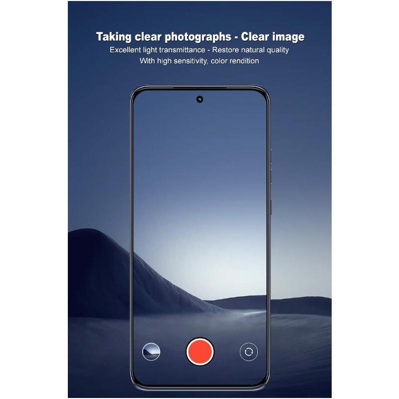 For Moto S50 / Edge 50 Neo 5G Glass IMAK High Definition Glass Lens Film Black Version