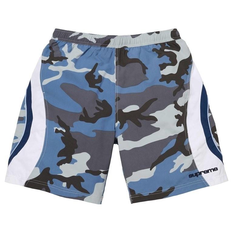 Supreme Paneled Water Short Blue Camo S