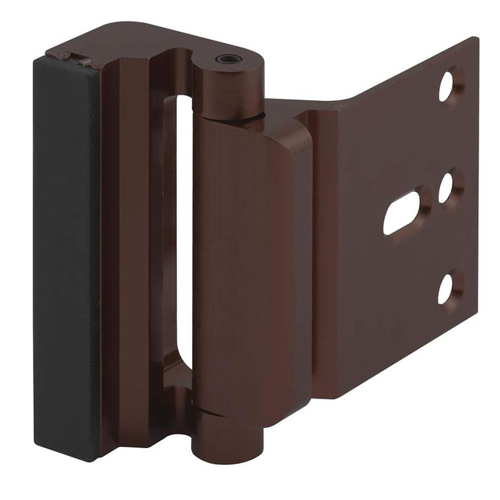 Lacăt de Securitate pentru Casă Aliaj de Aluminiu 800LBS Rezistent la Rugină Rezistent la Manipulare Blocare de Armare Ușă Maro
