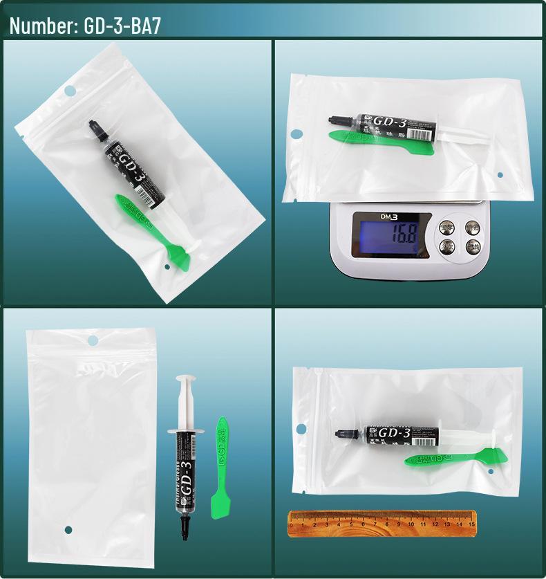 High Conductivity Thermal Paste for Laptop CPU/GPU, 3/7/15/30g